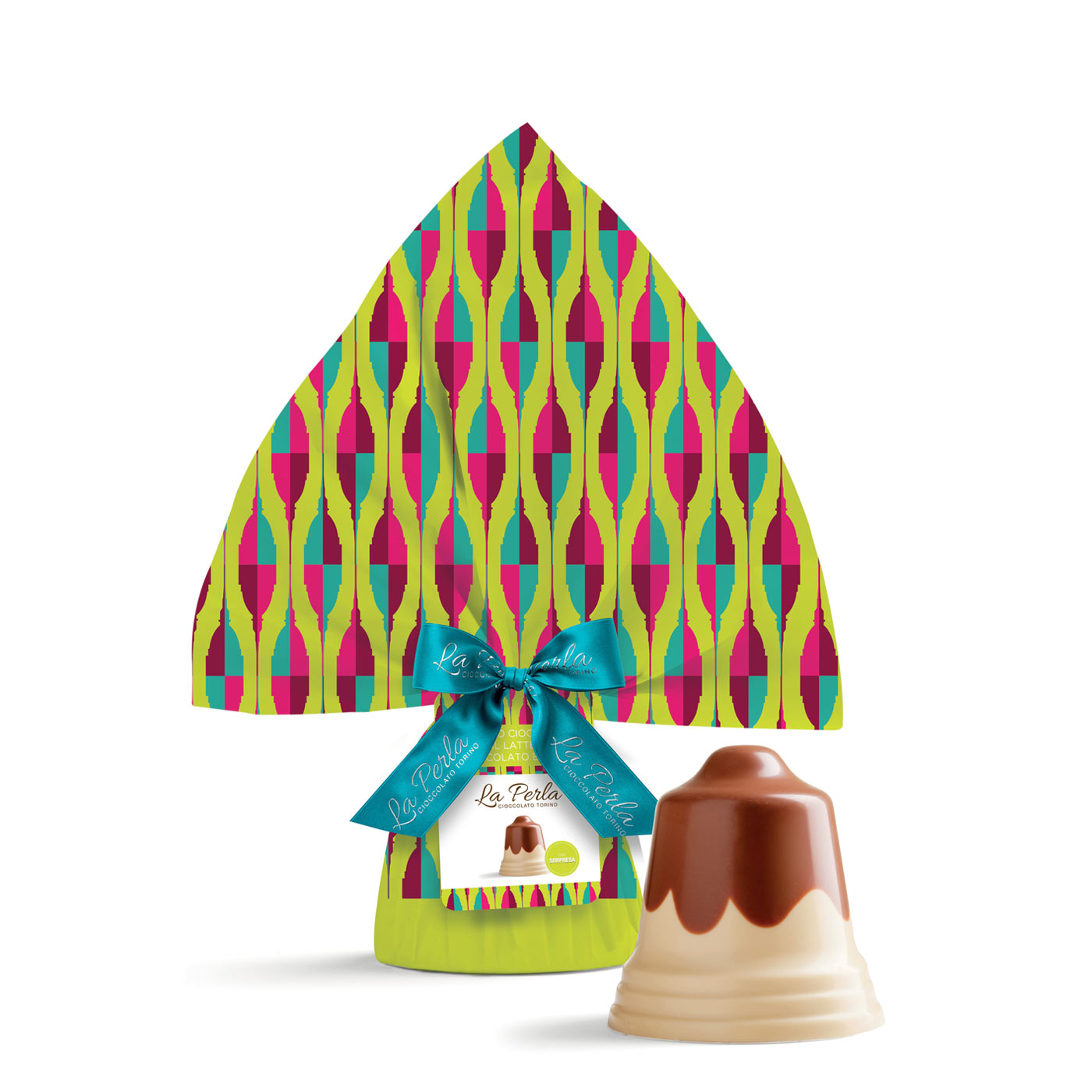 Two-Flavours Dolce Vita. Extrafine Milk and White chocolate Easter